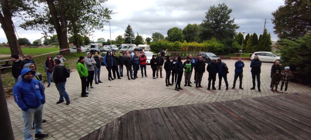 Zdjęcie uczestników rajdu